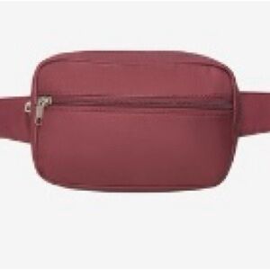 Summer & Rose Maroon Belt Bag